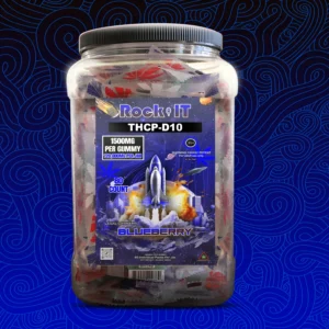 1500MG Blueberry THCP-D10 Jar (80 Count)