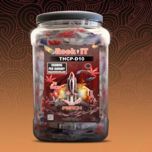 1500MG Peach THCP-D10 Jar (80 count)